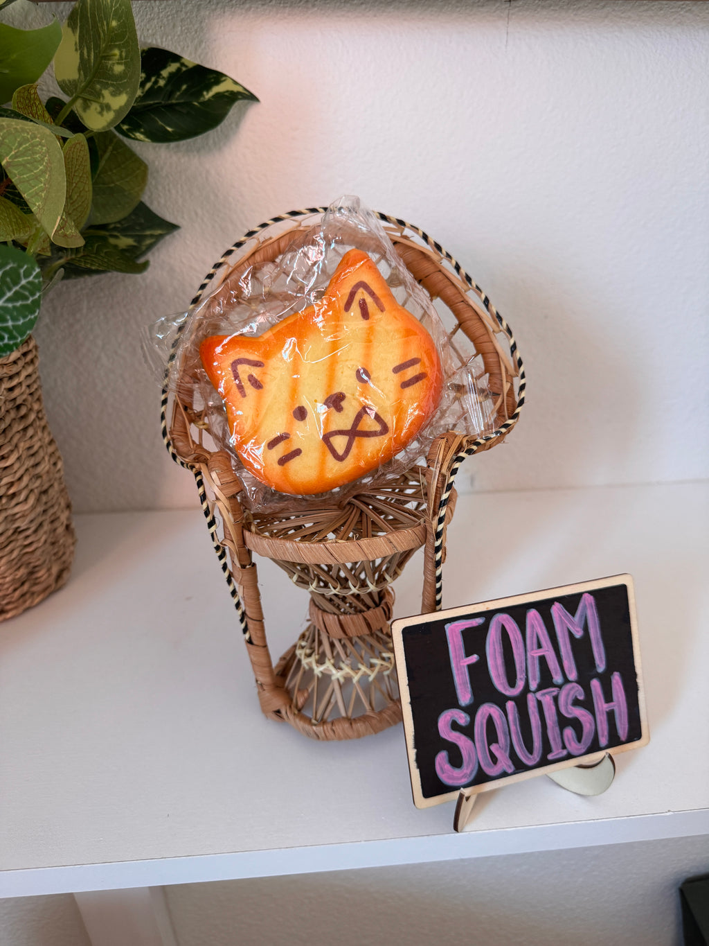 Kitty Toast Squishy
