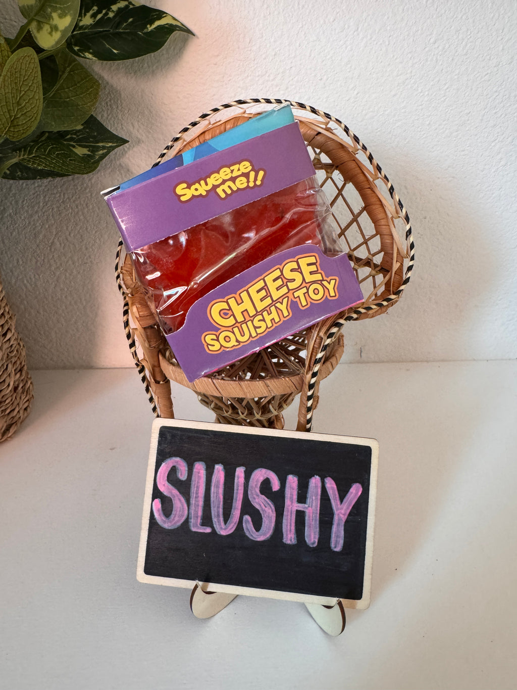 Slushy Large Cheese Squishy