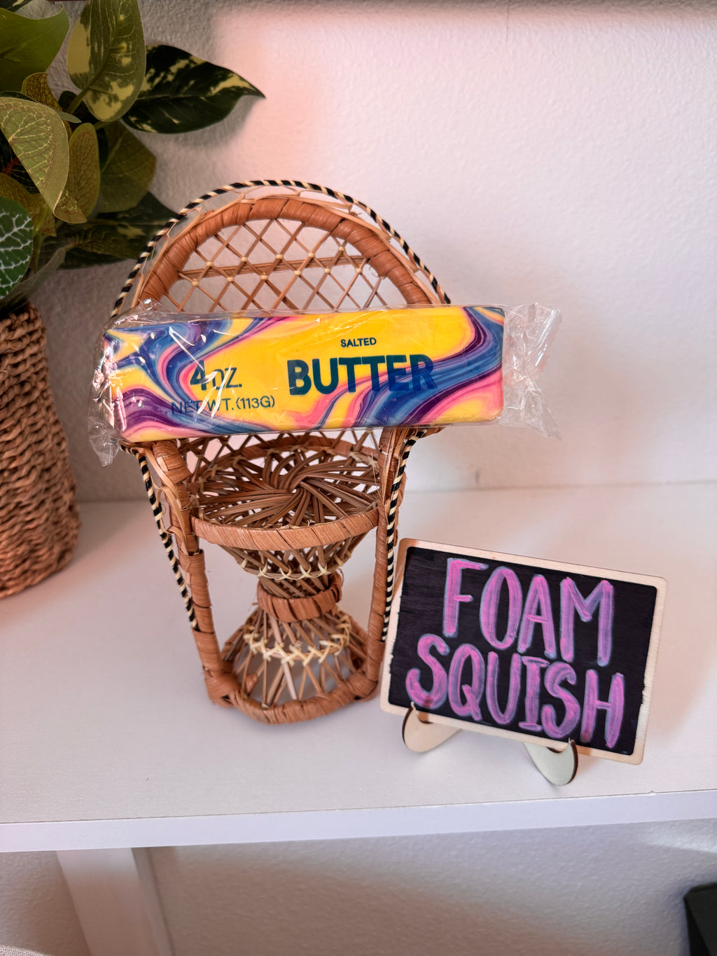 Marble Colorful Butter Squishy