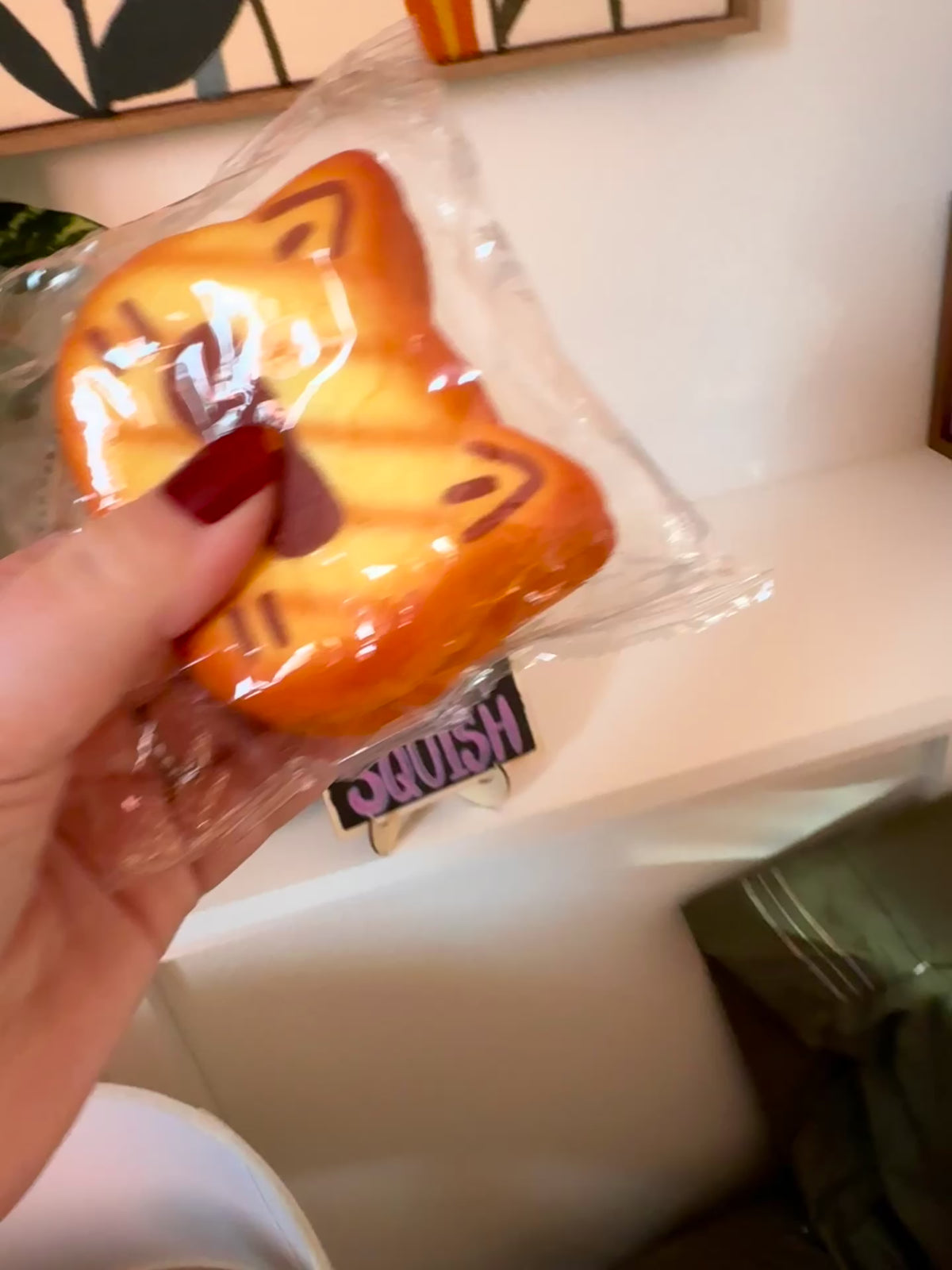 Kitty Sunglasses Toast Squishy