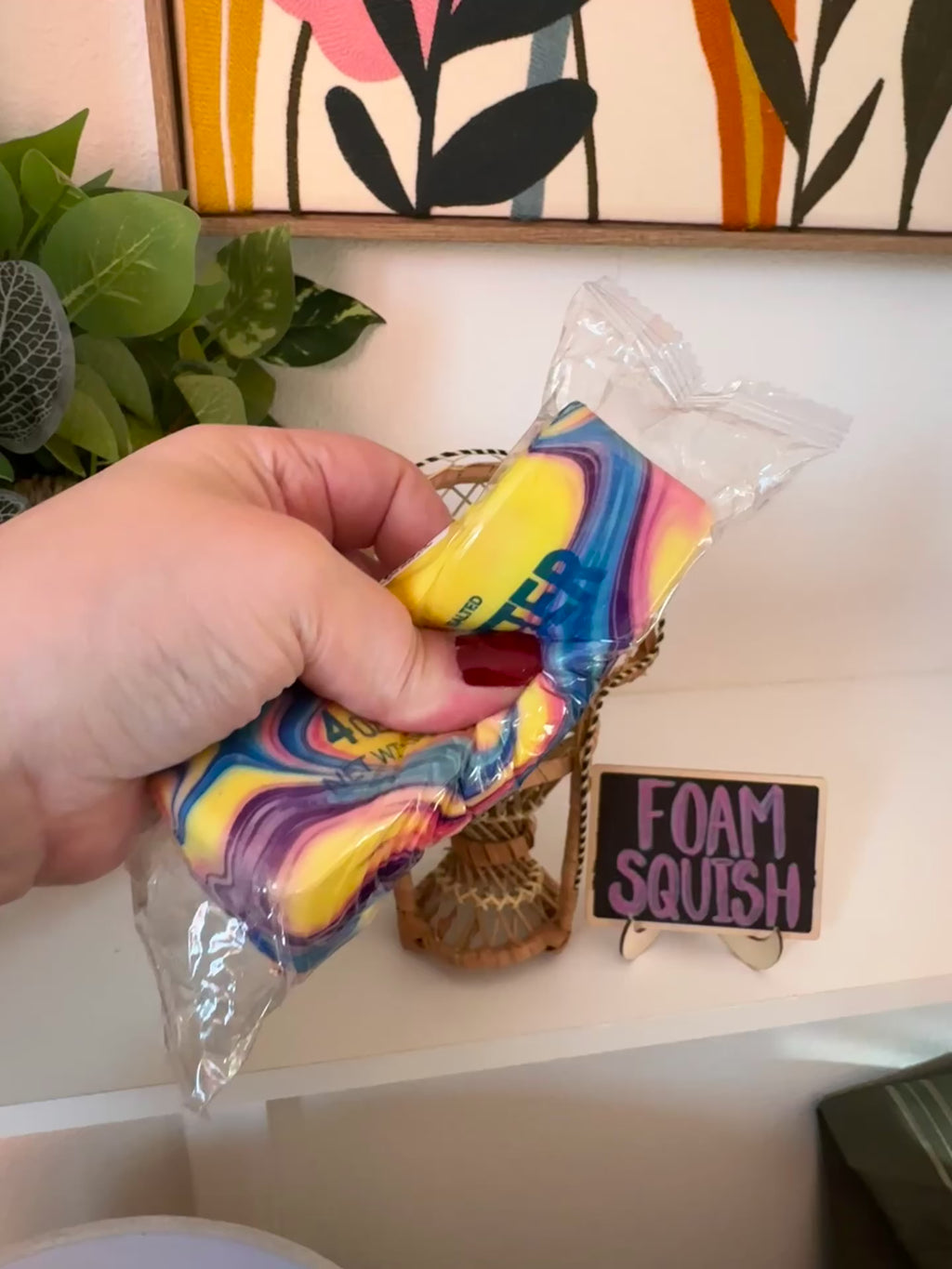 Marble Colorful Butter Squishy